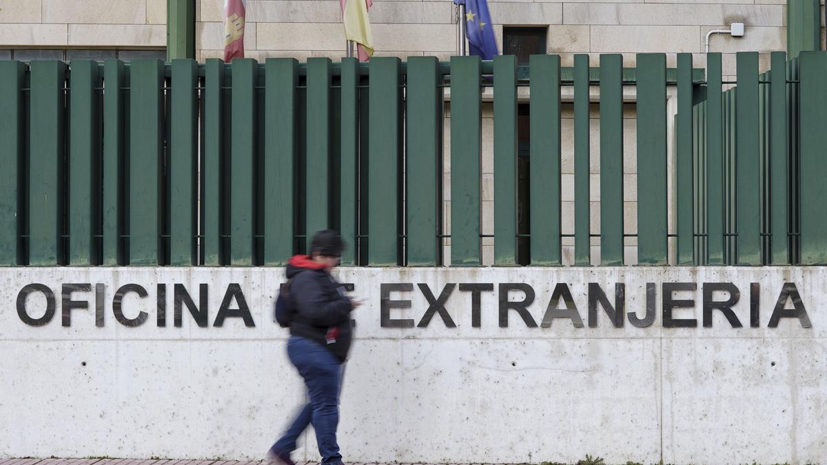 Oficina de Extranjería en Valladolid.