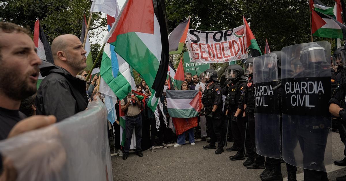 1.500 policías blindarán Madrid para el final de La Vuelta ante las movilizaciones por Gaza