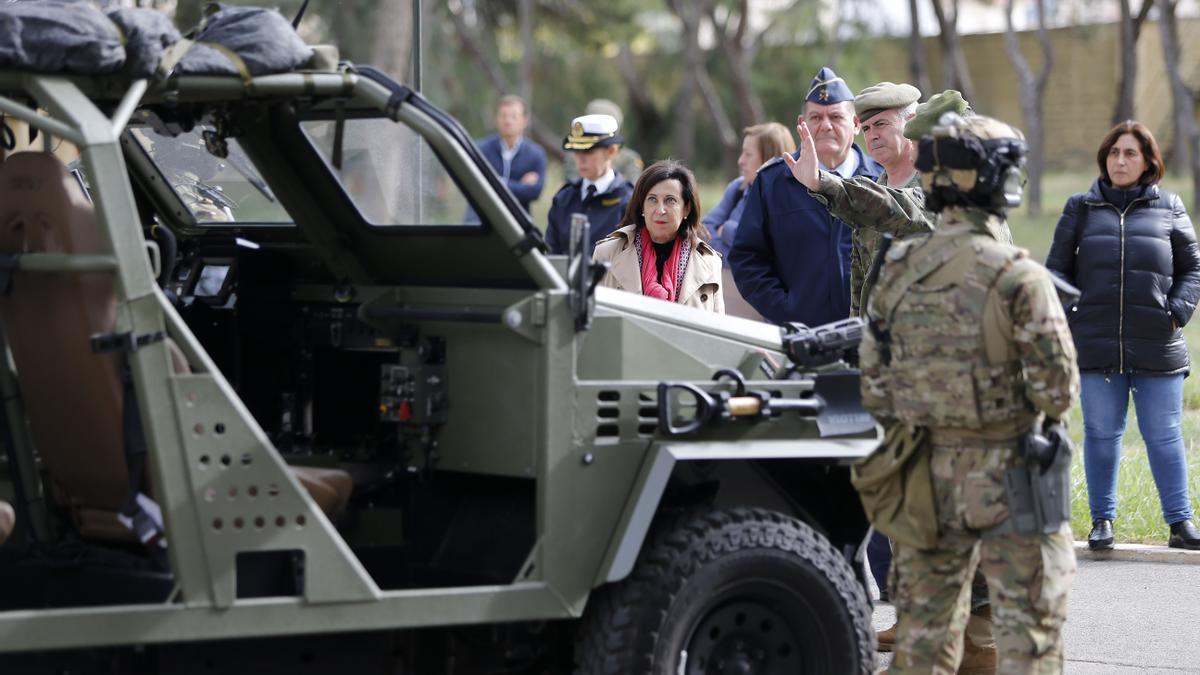 La ministra de Defensa, Margarita Robles, en una foto de archivo.