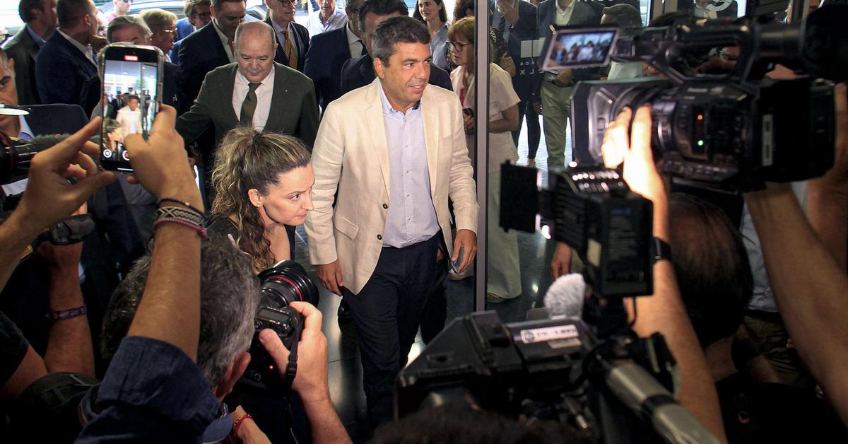Mazón anuncia una nueva remodelación del Consell tras la salida de Gan Pampols