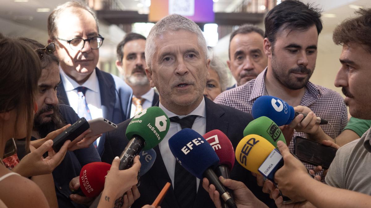 Marlaska achaca los disturbios de Torre Pacheco a los discursos de Vox avalados por el PP