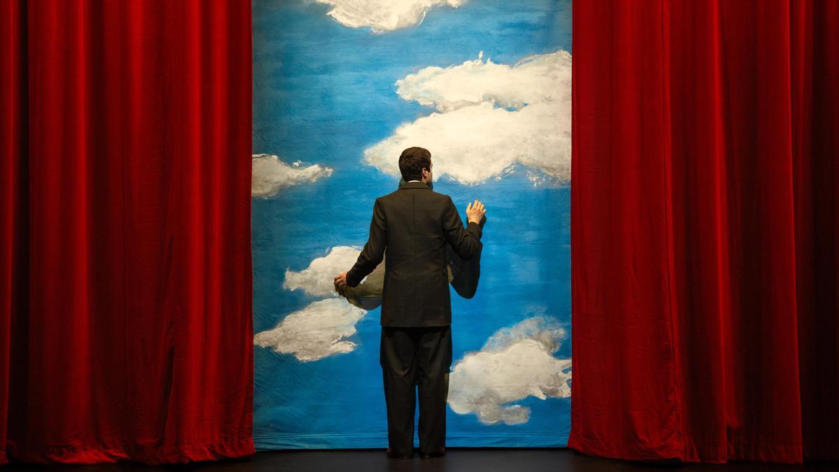 Escenografía de la obra teatral 'Niebla', de Fernanda Orazi.