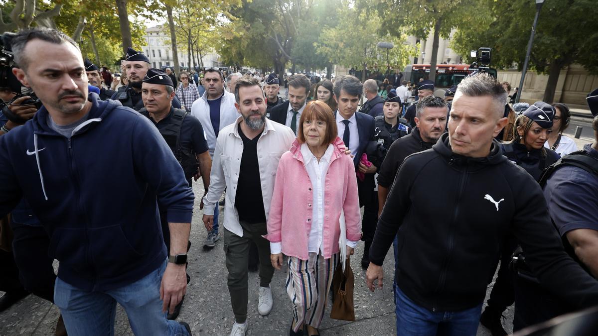 Diez años de cárcel para el único violador de Gisèle Pelicot que recurrió su condena