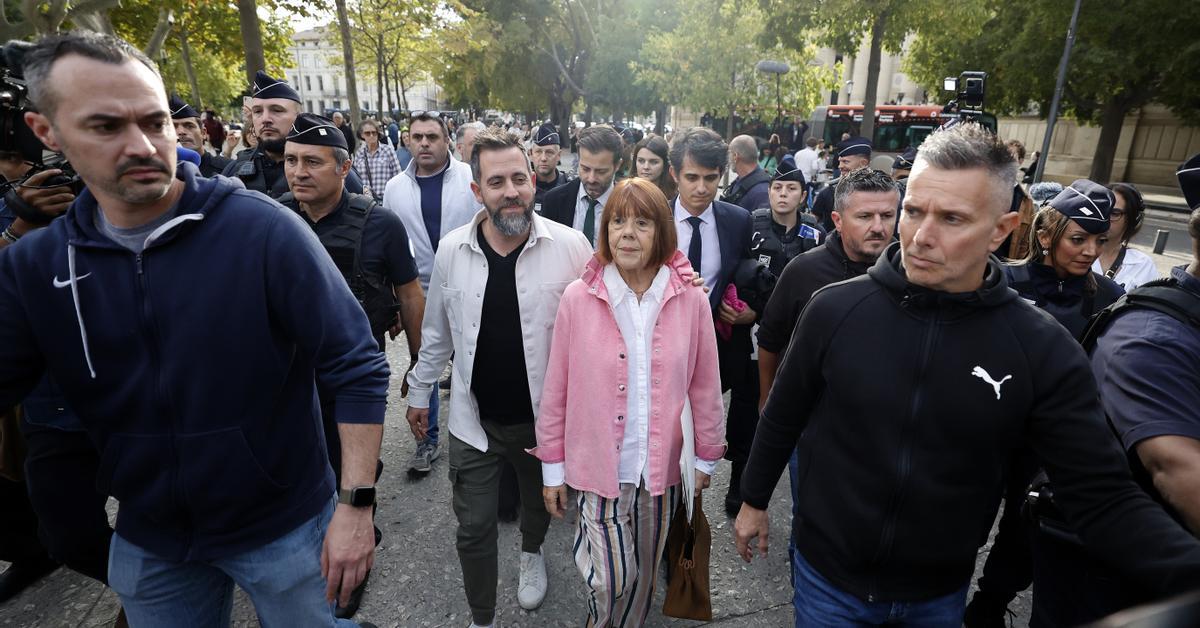 Diez años de cárcel para el único violador de Gisèle Pelicot que recurrió su condena