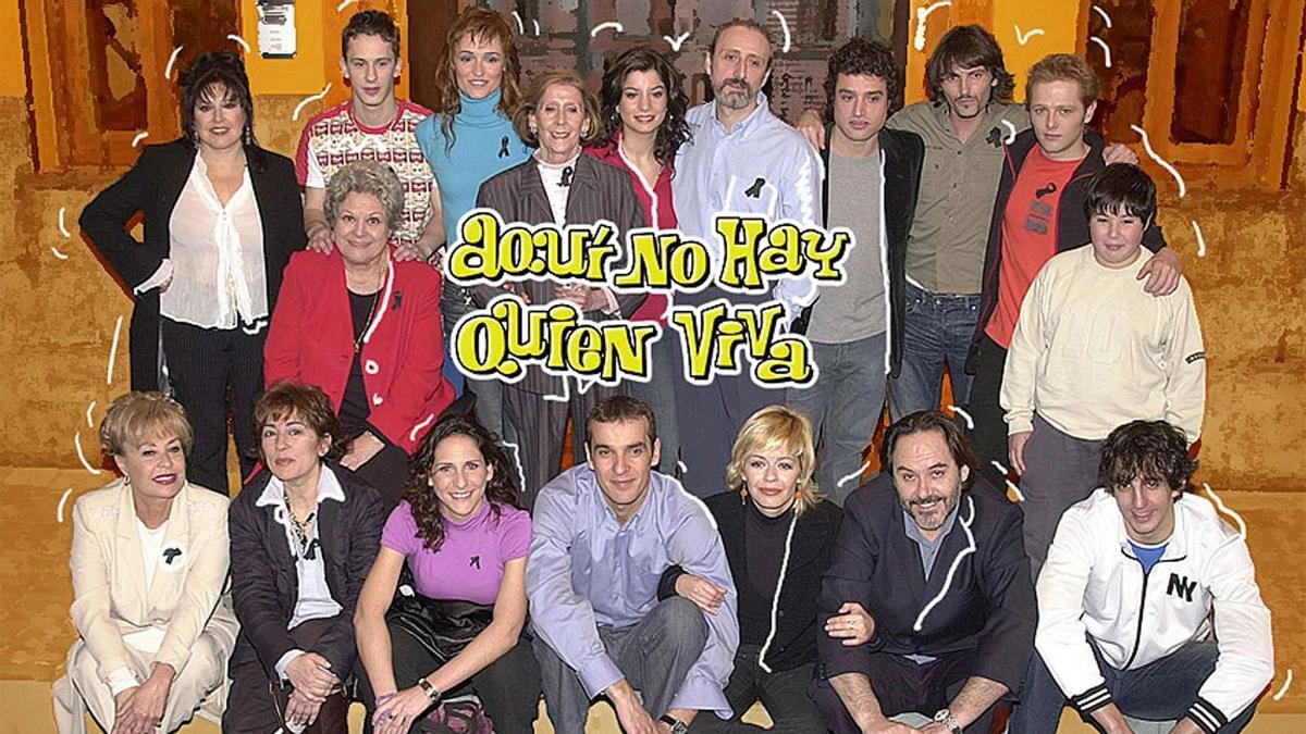El elenco de 'Aquí no hay quien viva'